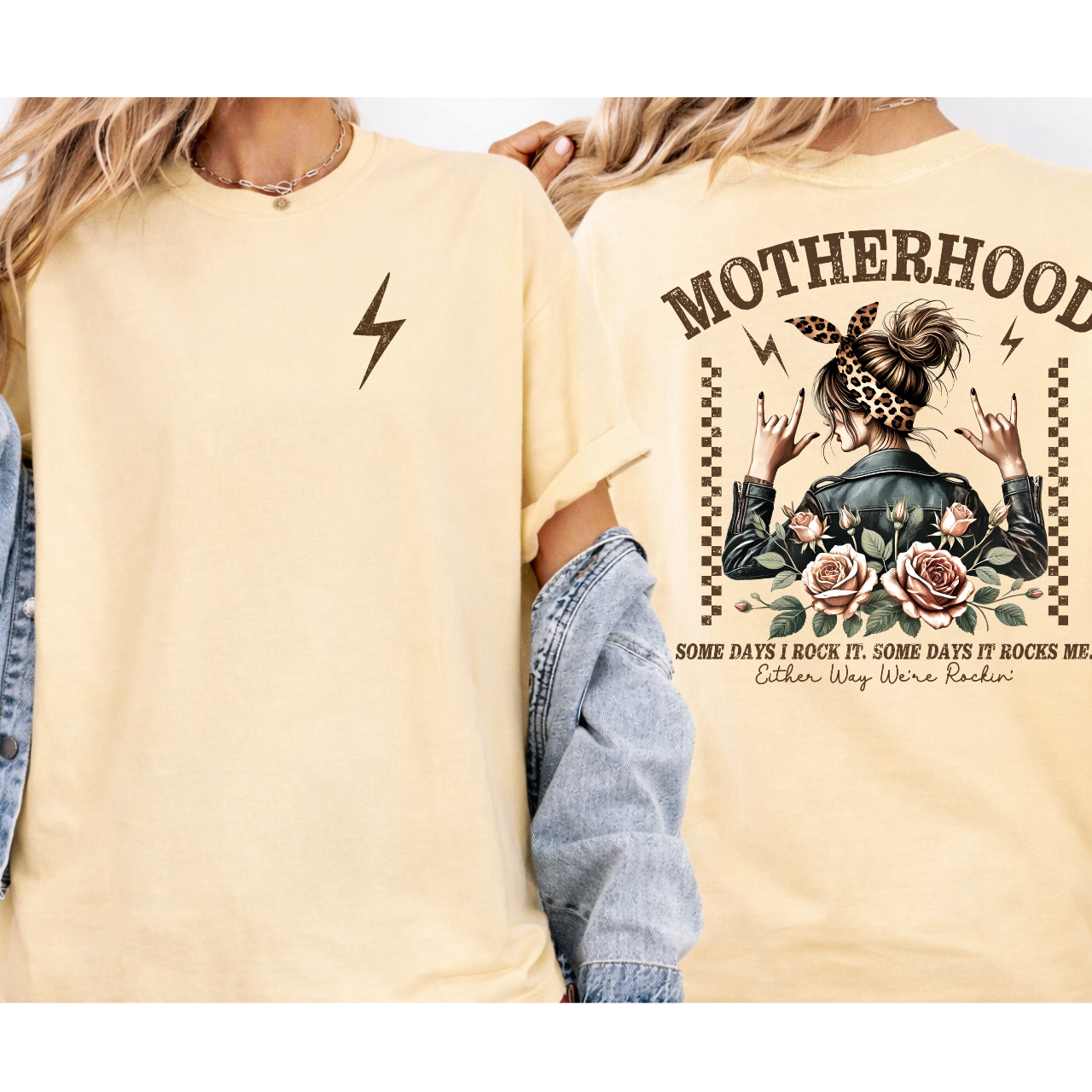 MOTHERHOOD, We're Rockin' Tee