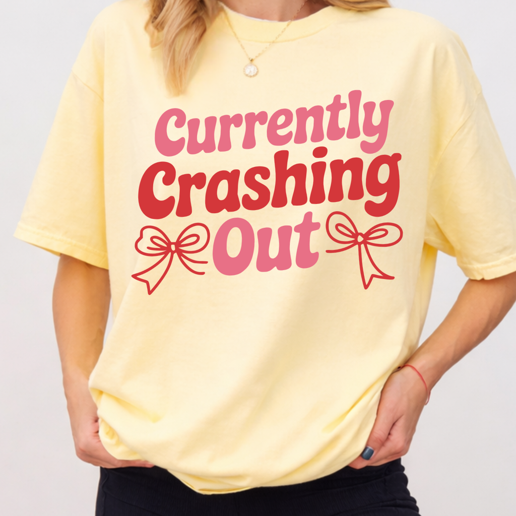 Currently Crashing Out Tee