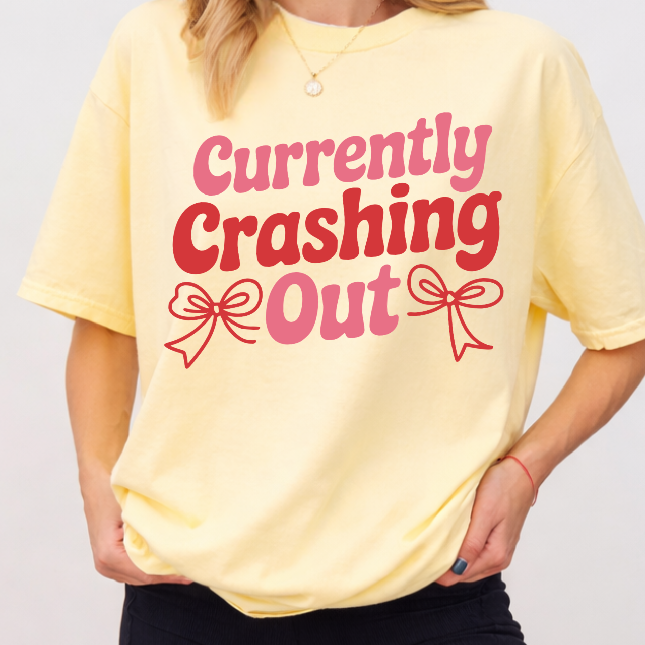 Currently Crashing Out Tee