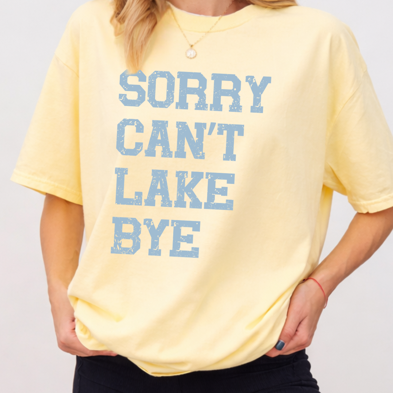 Sorry, Can't, Lake, Bye Tee