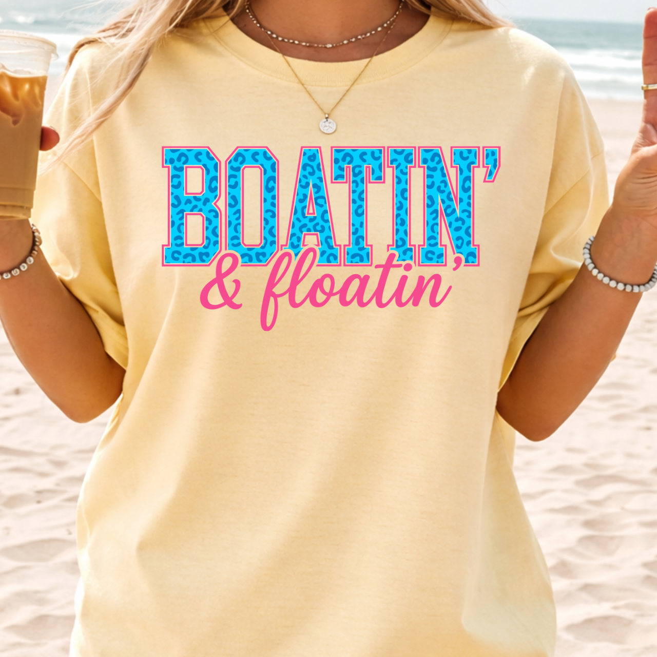 Boatin and Floatin Tee
