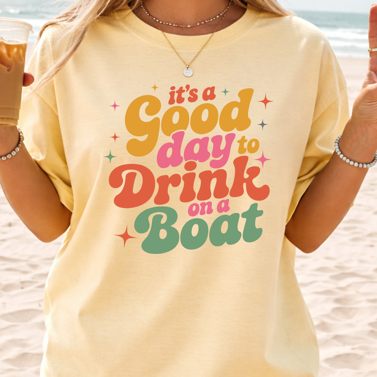 It's a Good Day To Drink on a Boat Tee
