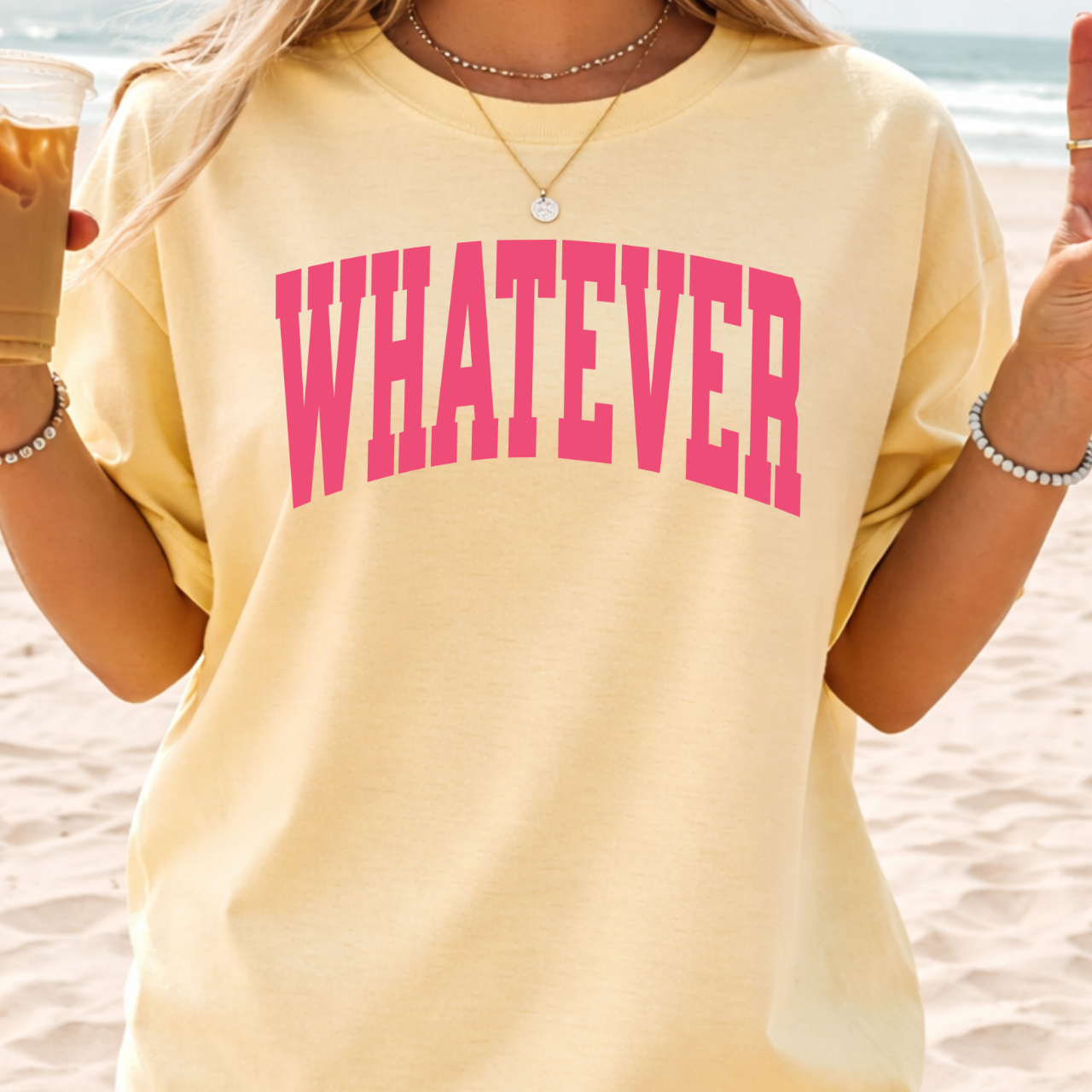 WHATEVER Varsity Tee