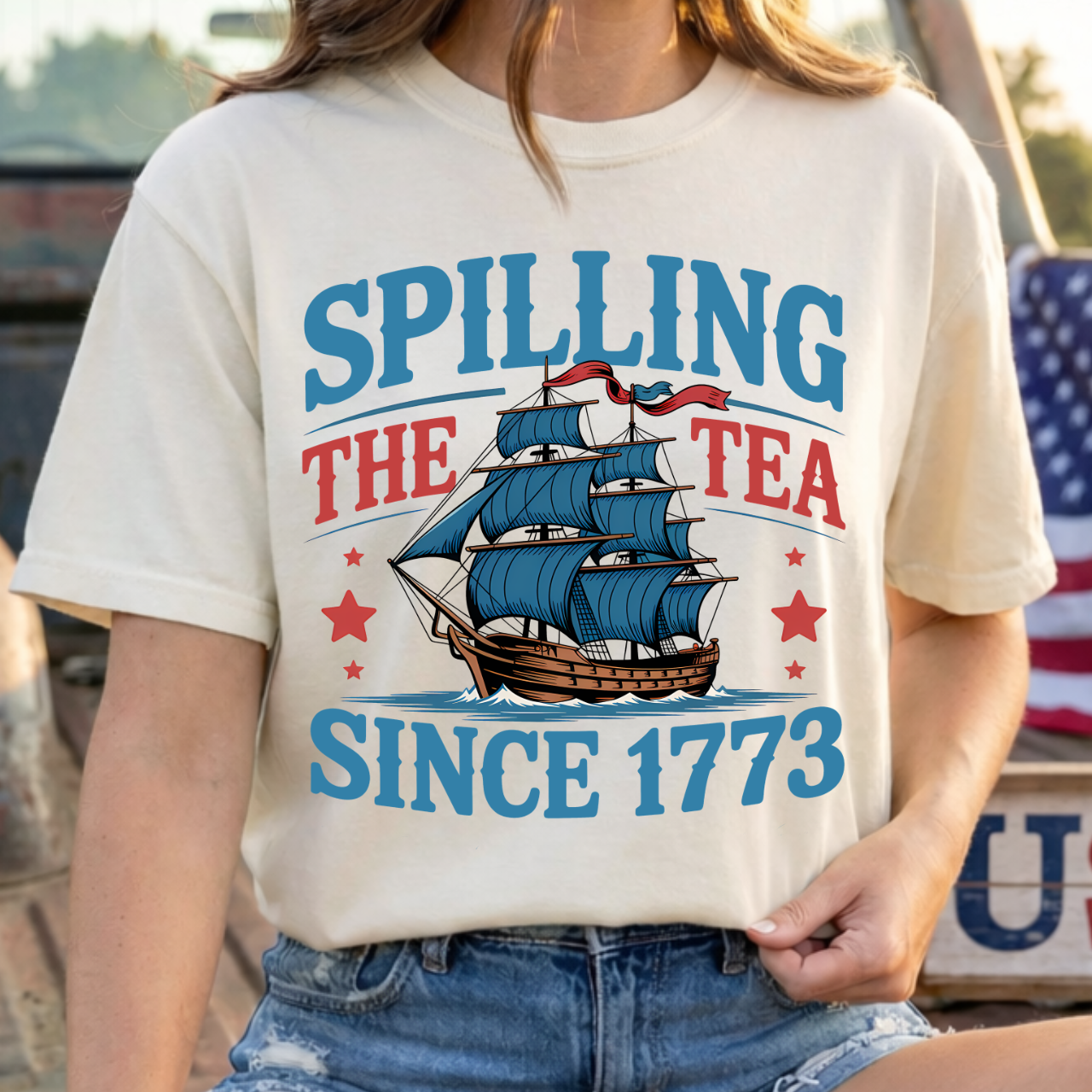 Spilling the Tea Tee