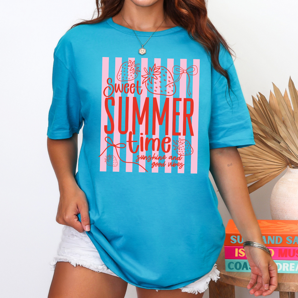 Sweet Summertime Strawberry Tee