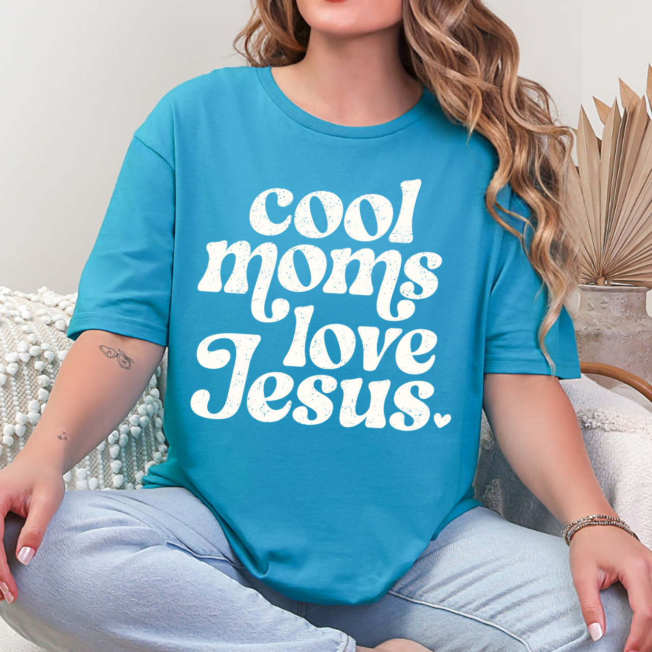 Cool Moms Love Jesus Tee