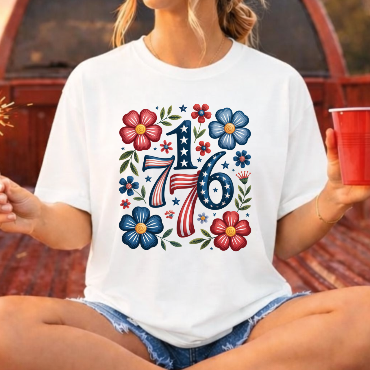 1776 4th of July Tee
