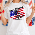 Feral and Free Racoon Tee